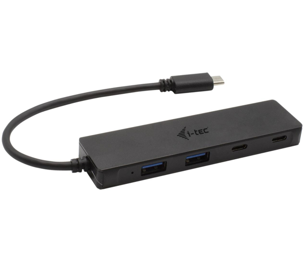 I-TEC Adapter USB-C Metal HUB 2x USB 3.0 + 2x USB-C C31HUBMETAL2A2C - 682277 - zdjęcie 2